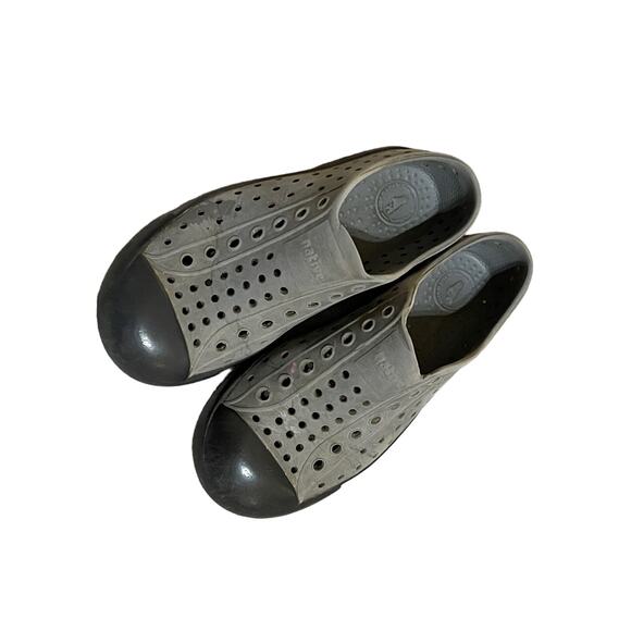 Native Other - Native Size 11 Toddler Slip On Shoes Grey Black Waterproof Causal Lightweight